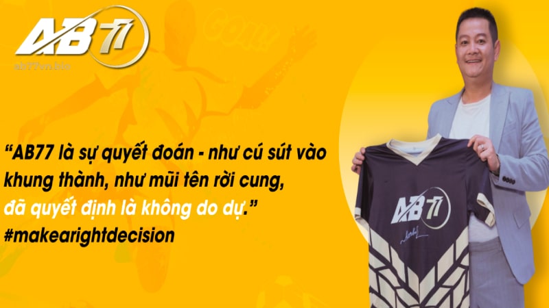 đại sứ thương hiệu của AB77